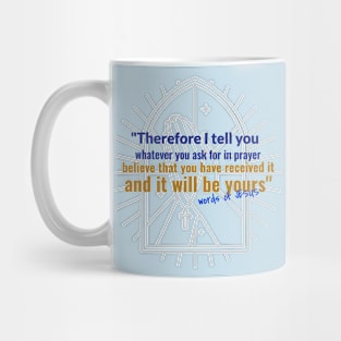 Words of Jesus Mug